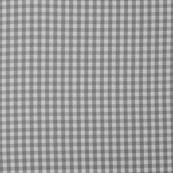 Baumwollstoff Vichy Canstein von Swafing in grau, 5mm