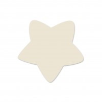 SALE Motivperle Sternchen horizontal hellnatur SALE Motivperle Sternchen horizontal hellnatur