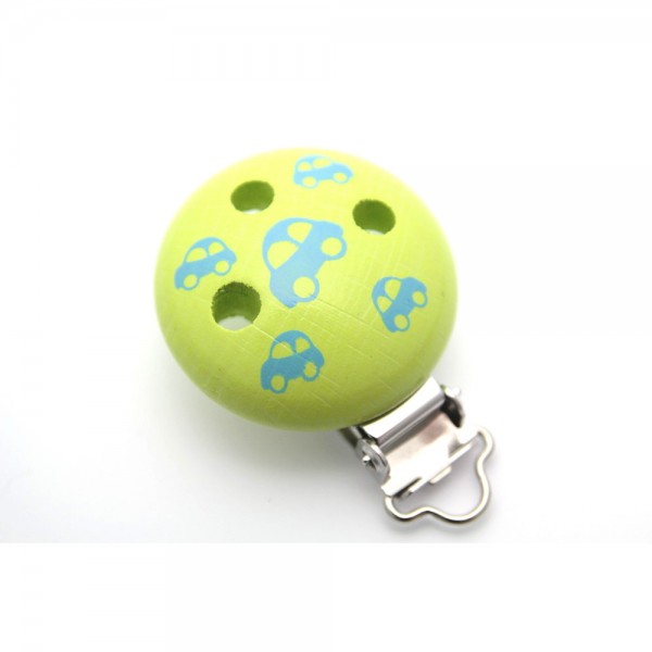 SALE Motivclip I Autos lemon/skyblau