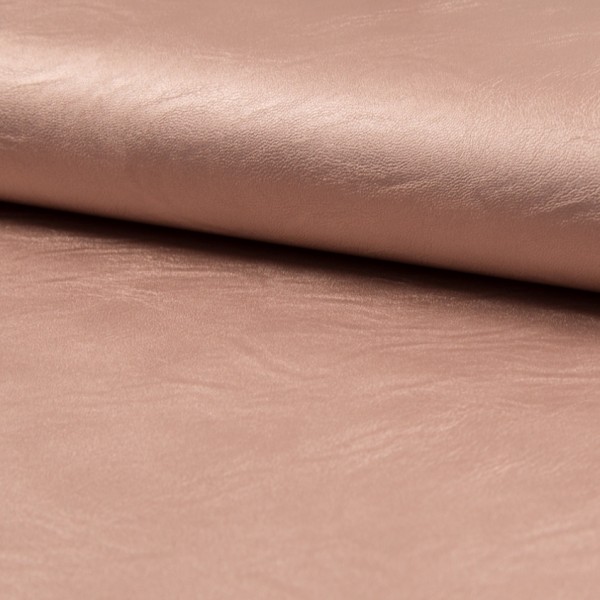Reststück 1m Lederjerseyimitat altrosa
