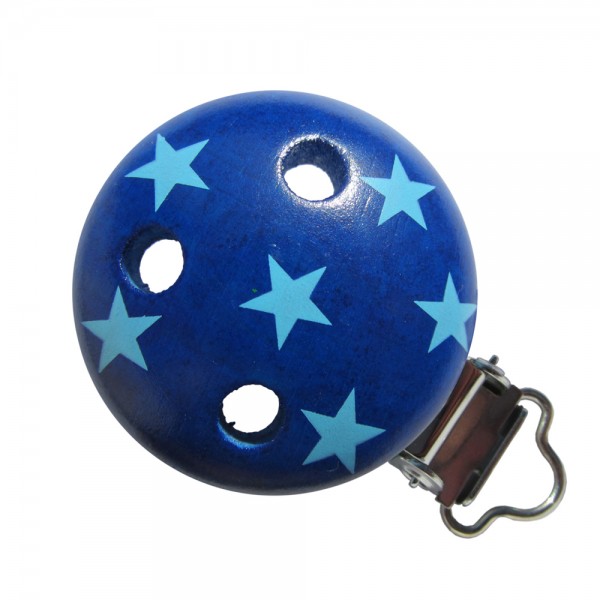 SALE Motivclip I Sternchen dunkelblau/babyblau