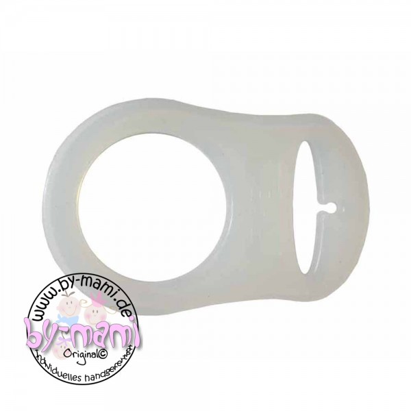 Silikonring klassik transparent milchig