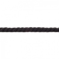 gedrehte Maxi-Kordel 12 mm uni schwarz gedrehte Maxi-Kordel 12 mm uni schwarz