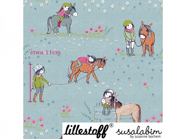 Angebot Lillestoff Ponyliebe Jersey Neuauflage Jersey Muster Motive Jersey Stoffe By Mami Gmbh