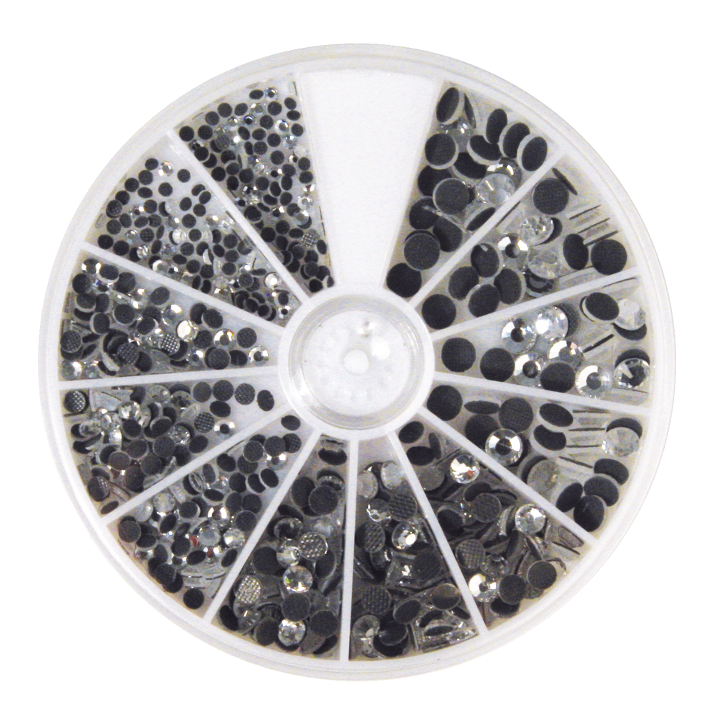 Hotfix-Strasssteine, 2-5 mm Bergkristall | Hotfix | Schablonen, Farben ...