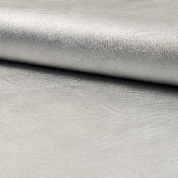 Lederjerseyimitat silber