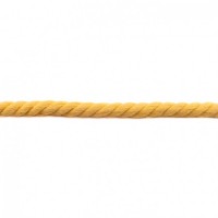 gedrehte Maxi-Kordel 12 mm uni gelb gedrehte Maxi-Kordel 12 mm uni gelb