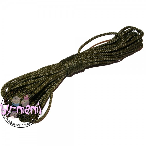 Ausverkauf 5m PP-Schnurstück olive