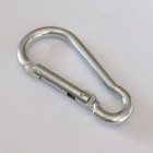 Karabiner silber