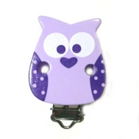 SALE Formclip Eule flieder/lila SALE Formclip Eule flieder/lila