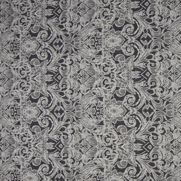 Bengaline Jacquard-Stretch schwarz