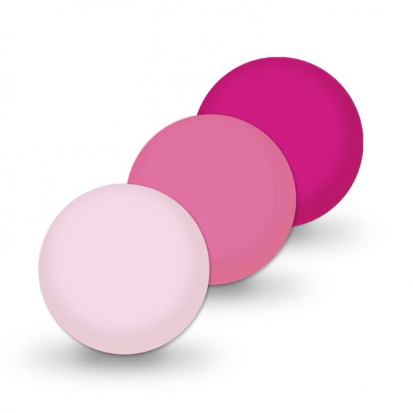Ausverkauf Uniperlen 12 mm magenta-mix